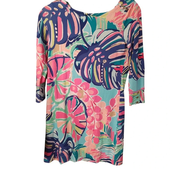Lilly Pulitzer UPF 50+ SOPHIE DRESS Multi All That She Wants - Picture 3 of 4